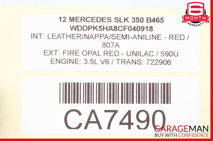 12-16 Mercedes R172 SLK350 Rear Left / Right Side Rearward Tie Rod Control Arm