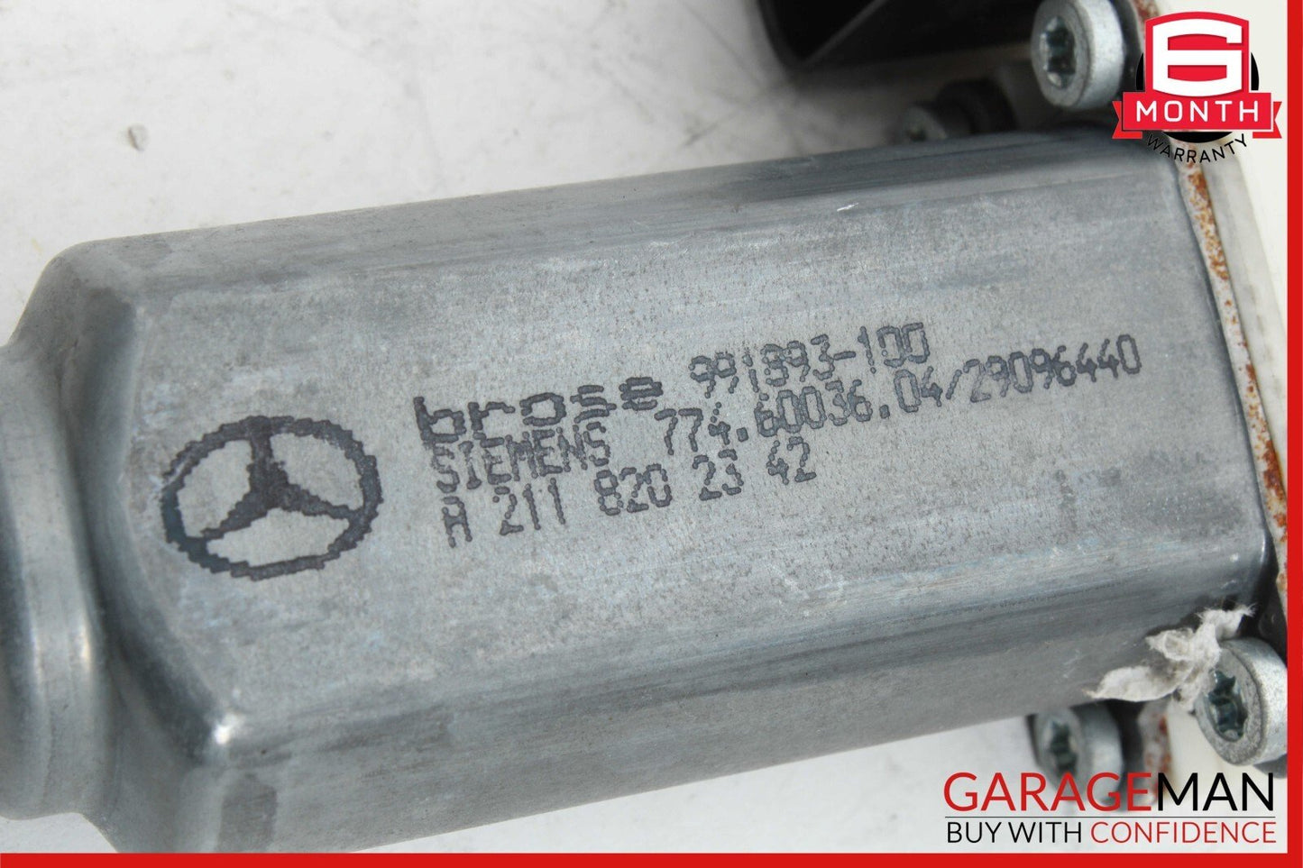 03-09 Mercedes W211 E320 E550 Rear Left Side Door Window Regulator Motor Unit
