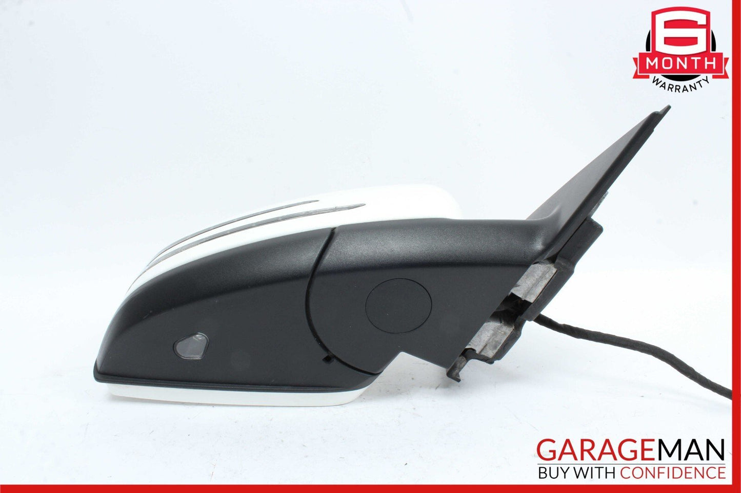 12-14 Mercedes W204 C300 C63 AMG Front Right Side Mirror Rear View Door White