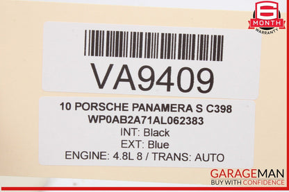 10-16 Porsche Panamera 970 Front Right Side Sunvisor Sun Visor OEM