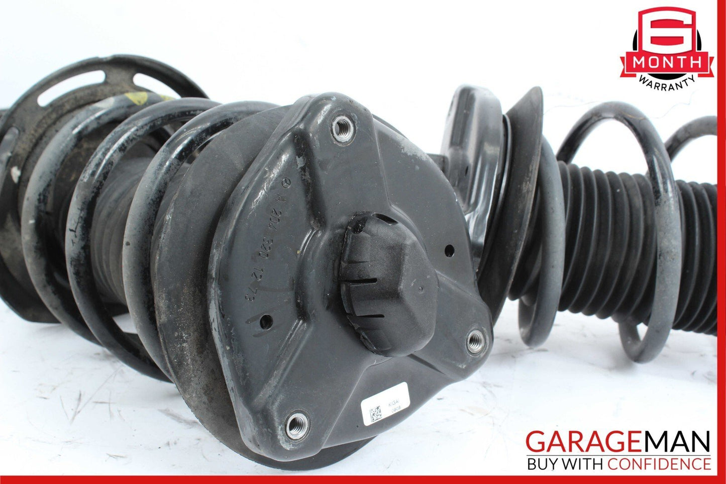 08-17 Mercedes C300 E400 Coupe Front Right & Left Shock Strut Absorber Set of 2