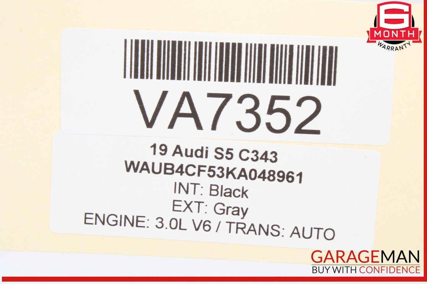 2018-2024 Audi S5 Trunk Lid Power Opener Motor Mechanism 8W8827566D Genuine