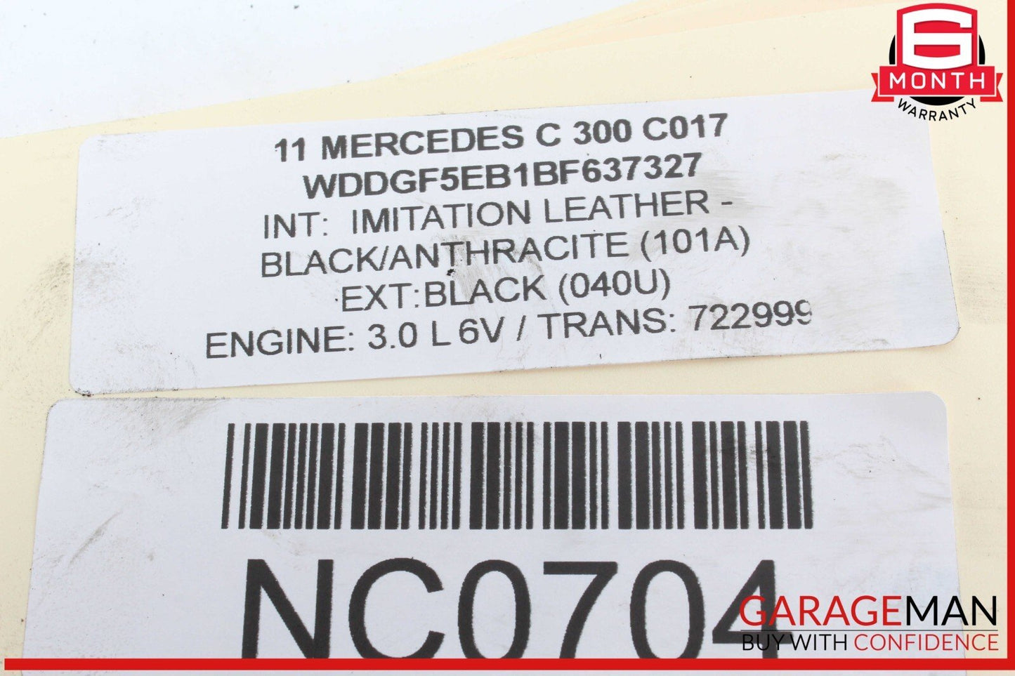 08-14 Mercedes W204 C300 C250 Front Left or Front Right Shock Strut Absorber OEM