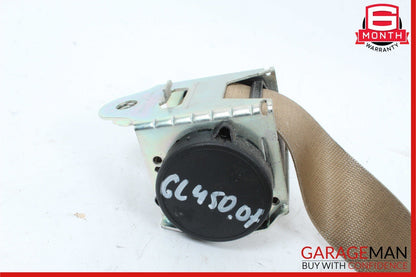 06-08 Mercedes ML350 GL450 Front Right Side Seat Belt Seatbelt Retractor Brown