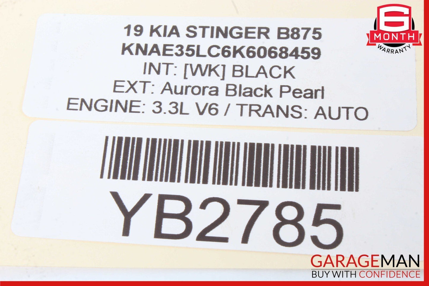 18-23 Kia Stinger Auto Transmission Gear Shifter Lever 46700-J5100 OEM
