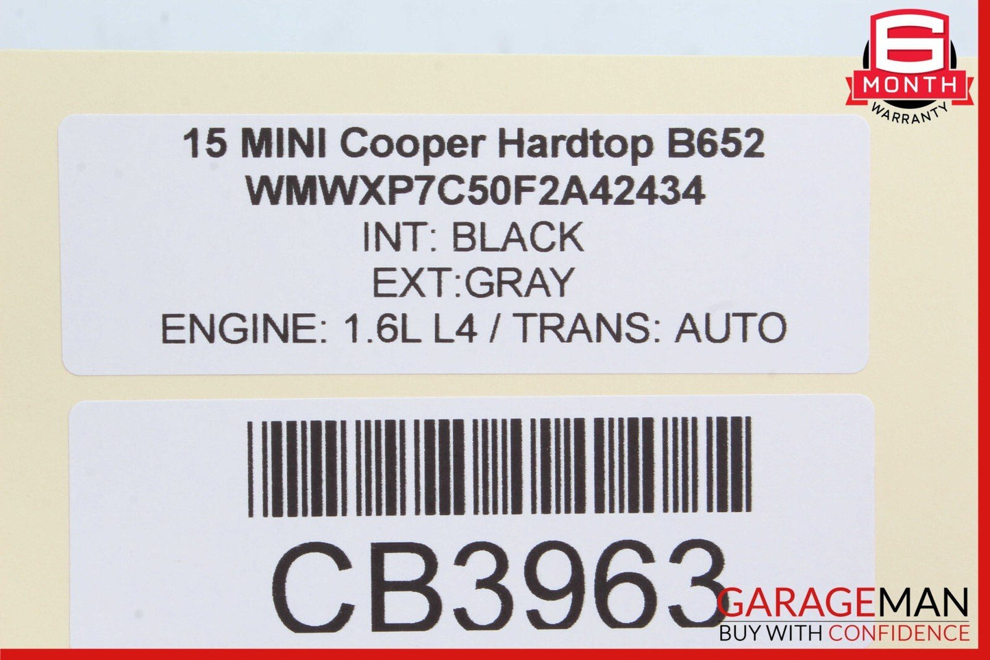 14-19 Mini Cooper Engine ECU Control Module Unit 865511001 OEM