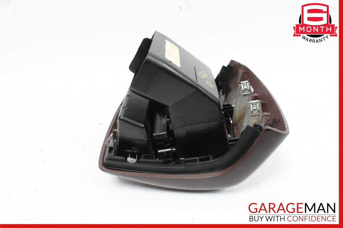 07-13 Mercedes W221 S550 S400 Rear Center Console A/C Air Vent Trim Bezel Wood