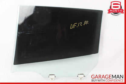 11-12 Nissan Leaf Rear Right Passenger Side Door Glass Window