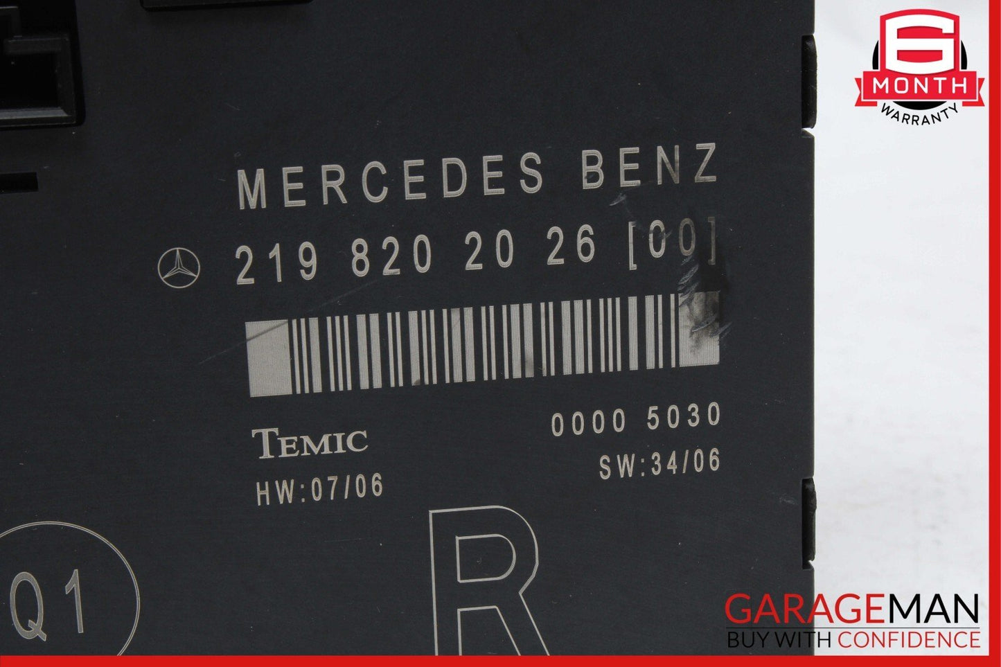 06-11 Mercedes W219 CLS550 CLS500 Front Right Side Door Control Module Unit