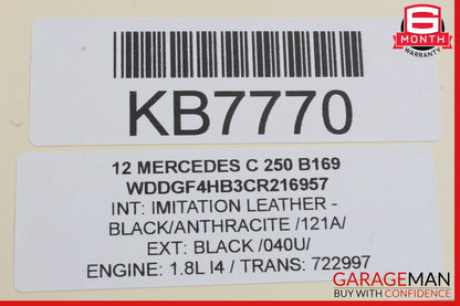 08-18 Mercedes W204 C250 E350 C300 Headlight Fog Light Switch Control Module OEM