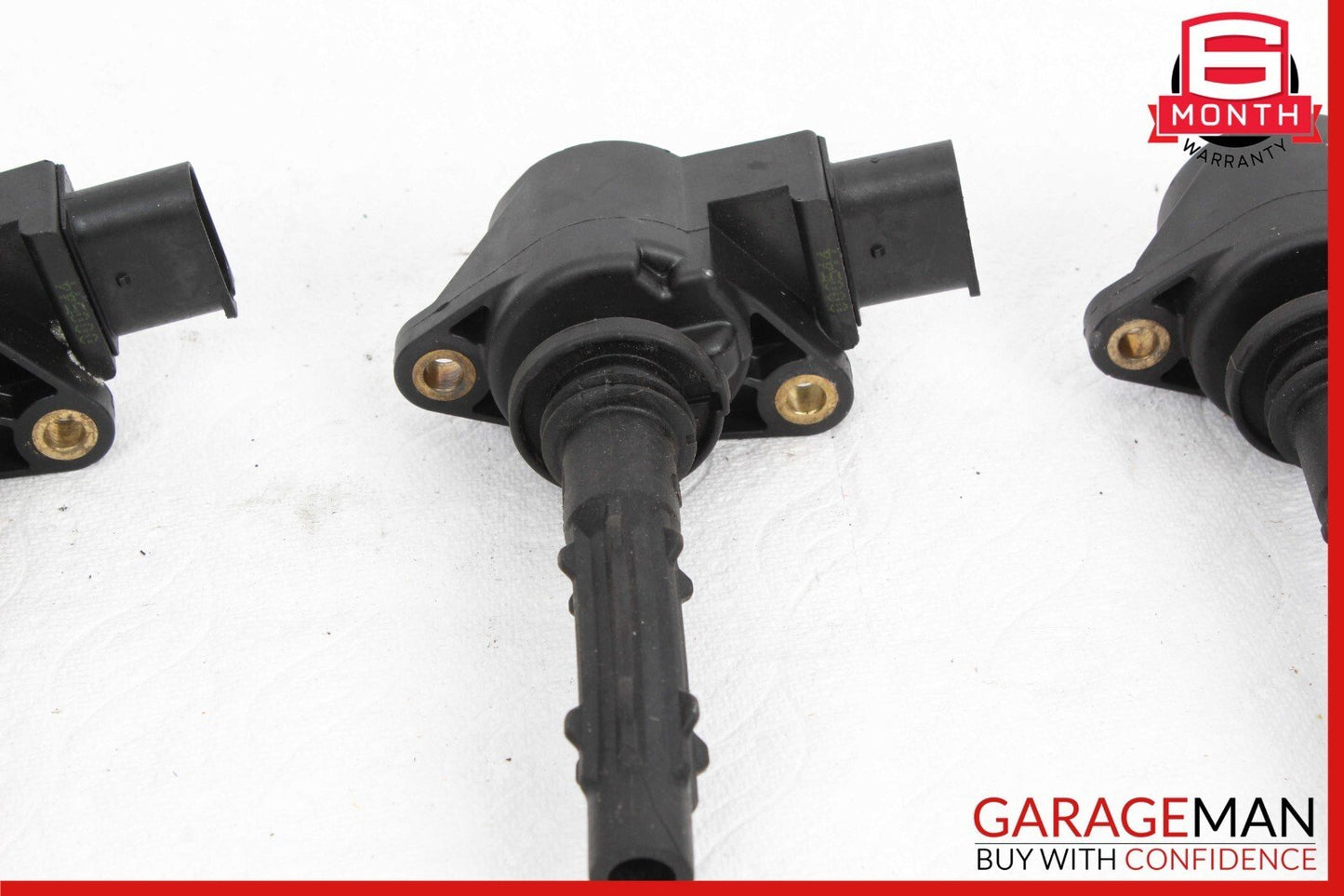 06-10 Mercedes W251 R350 CLK350 Delphi Ignition Coil Spark Plug Set of 6 pc OEM