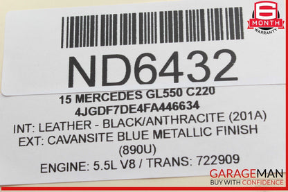 03-15 Mercedes X166 GL550 GL450 Auxiliary Water Pump Heater 2118350028 OEM