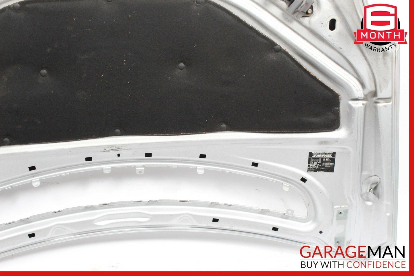 06-10 Mercedes W251 R350 R550 Front Hood Bonnet Panel Silver OEM