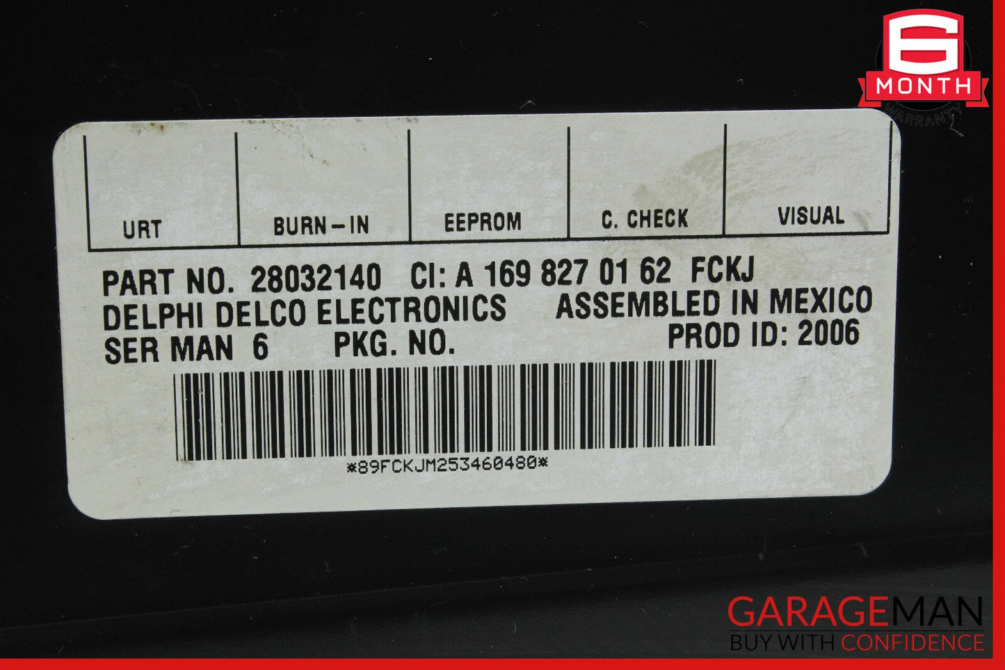 03-09 Mercedes W219 CLS500 ML320 CL550 Sirius Satellite Radio Receiver OEM