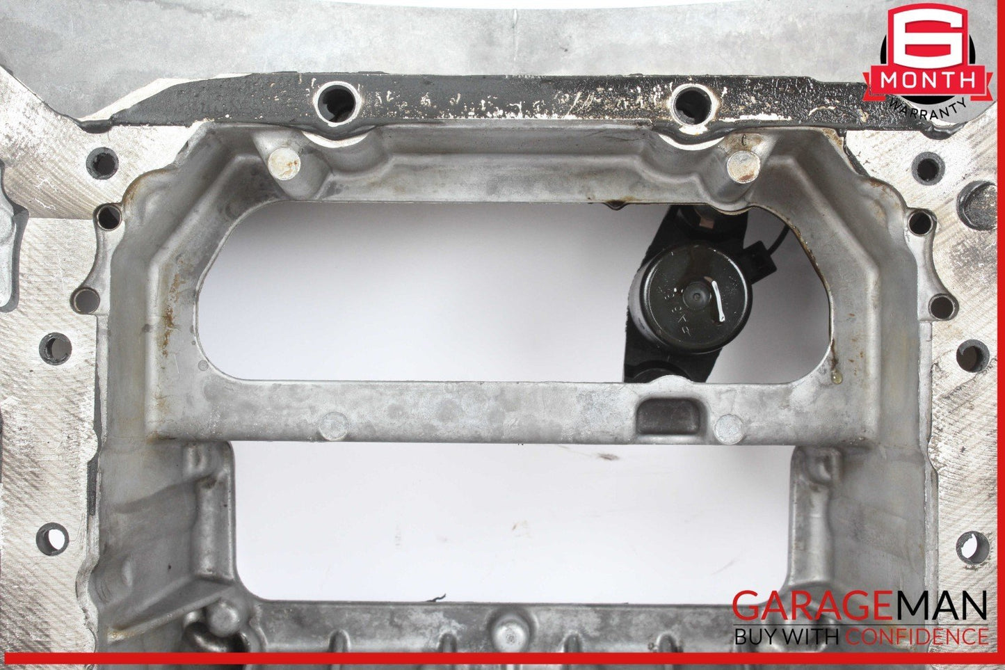 06-11 Mercedes W204 C300 Engine Upper Oil Sump Baffle Pan 2720142102 OEM