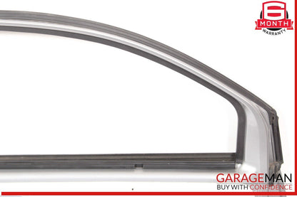 12-17 Fiat 500 Front Left Driver Side Door Shell Panel Gray OEM