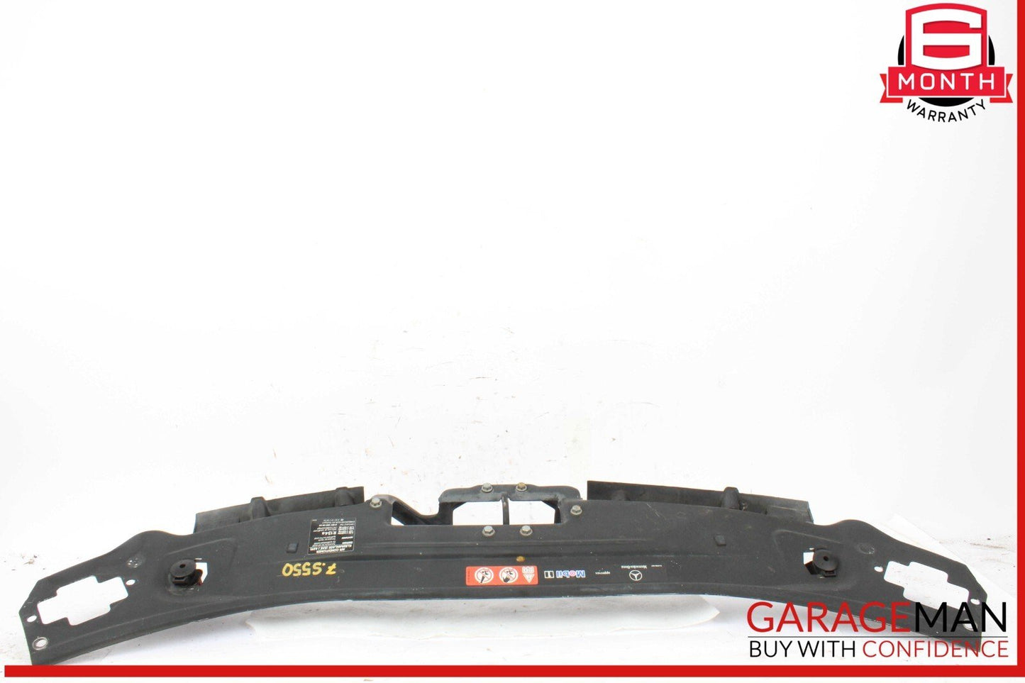 07-13 Mercedes W221 S550 Front Upper Radiator Core Support Headlight Bracket Bar
