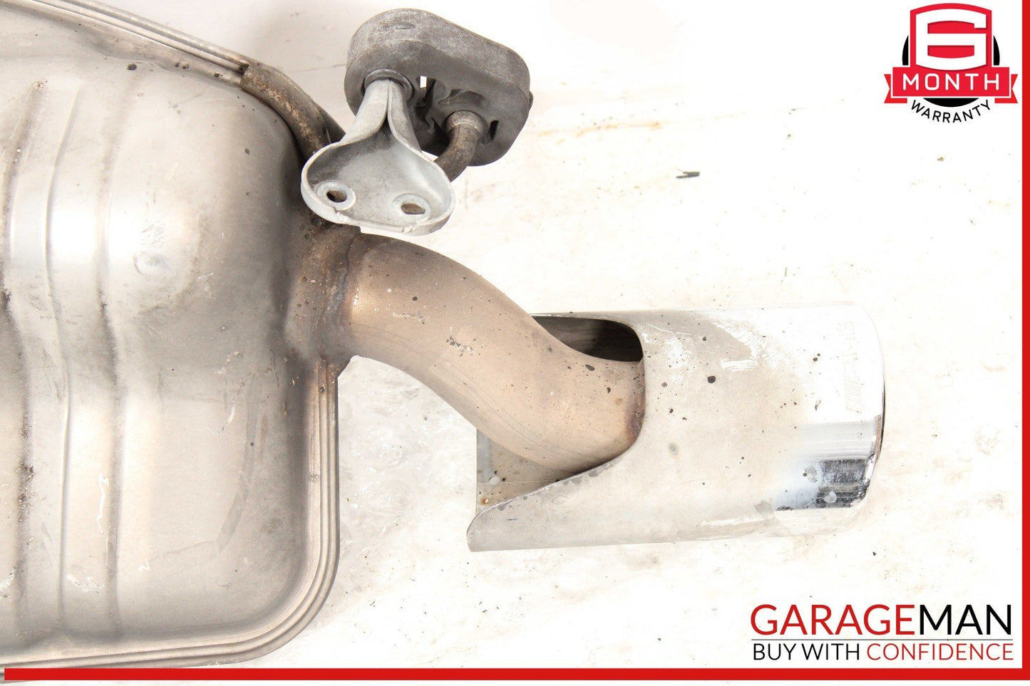 06-09 Mercedes W211 E350 Exhaust Muffler Mufflers Tips Assembly Set of 2 OEM