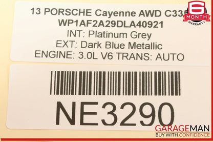 10-18 Porsche Cayenne 958 AWD Parking Buzzer Sensor Speaker 7PP035709A OEM