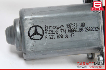 07-13 Mercedes W221 S550 S63 AMG Rear Right Side Window Regulator Motor OEM
