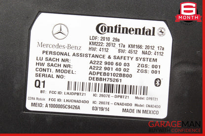 12-20 Mercedes W204 C250 E550 SL400 Communication Control Module Unit Q1 OEM
