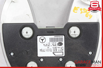 06-11 Mercedes W211 E350 CLS350 CLS550 Rear Overhead Dome Light Reading Map OEM