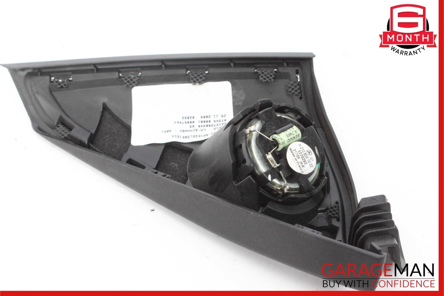 10-16 Mercedes W212 E350 Front Left Side Door Panel Tweeter Speaker Cover OEM