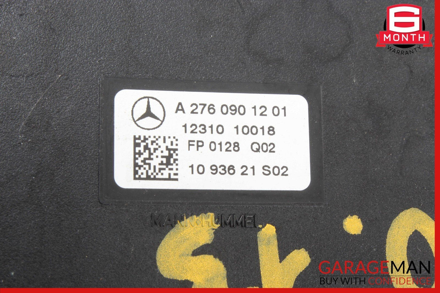 10-16 Mercedes W212 E350 C300 ML350 Air Intake Cleaner Filter Box Assembly OEM