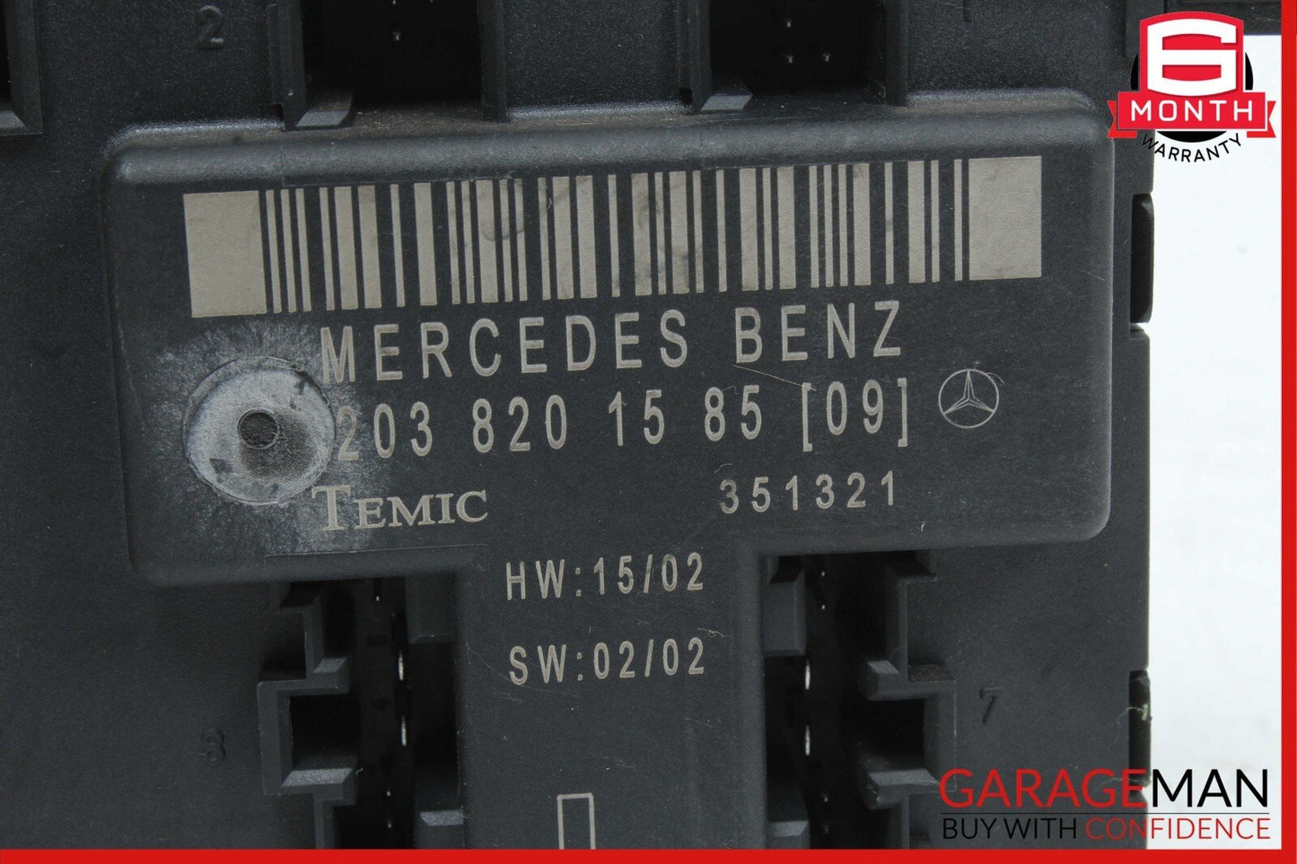 01-07 Mercedes W203 C240 C55 AMG Front Left Side Door Control Module Unit OEM