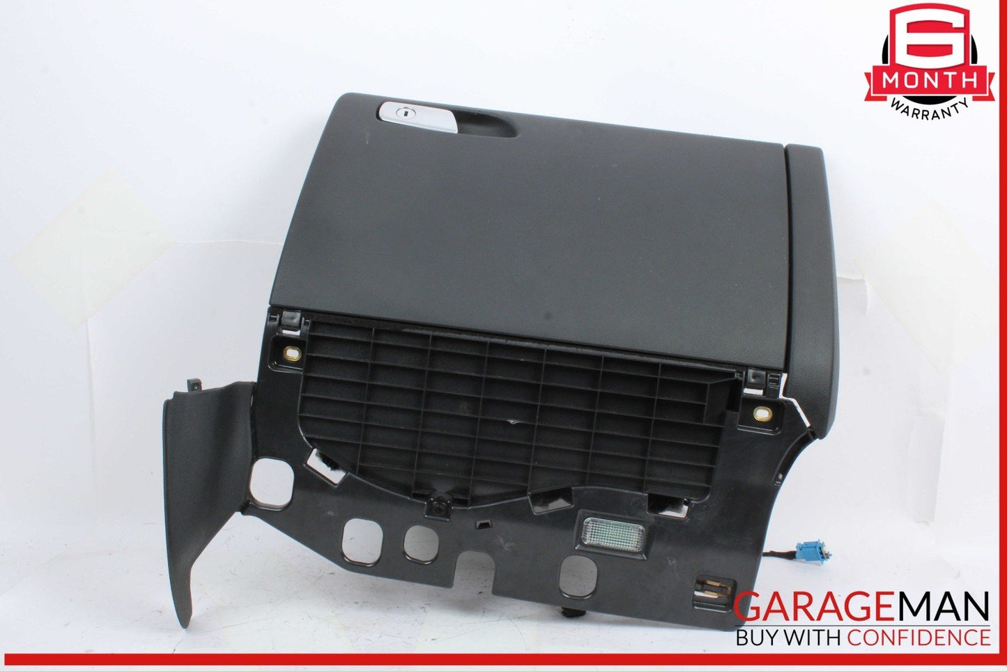 13-16 Audi A4 Front Right Passenger Side Glove Box Storage Compartment Black OEM