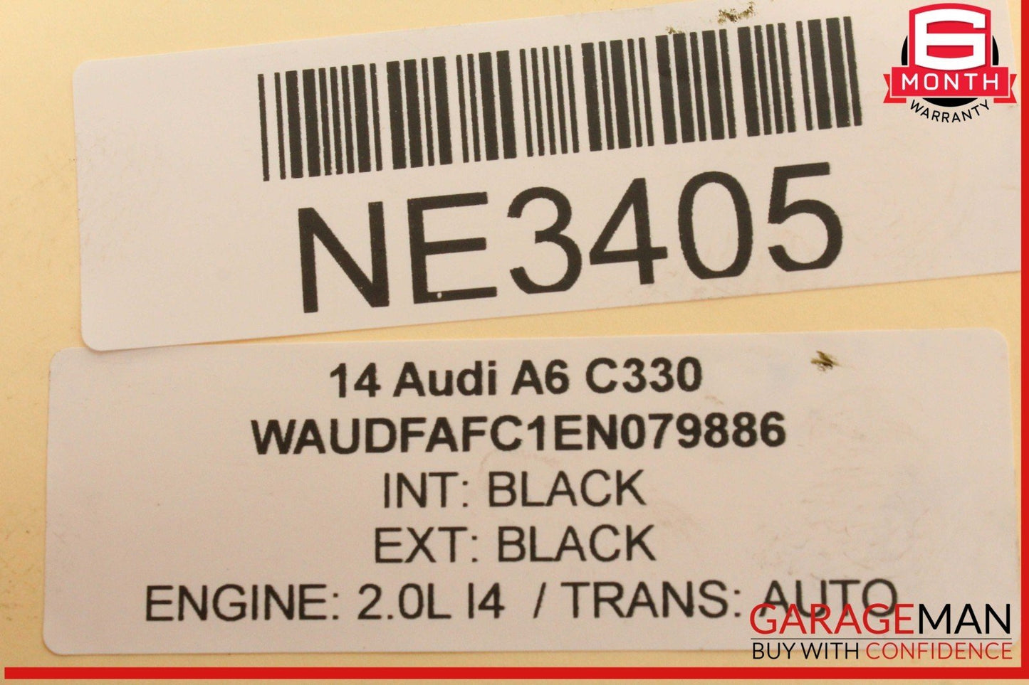 12-18 Audi A6 A7 Radiator Coolant Overflow Reservoir Tank 4G0121403G OEM