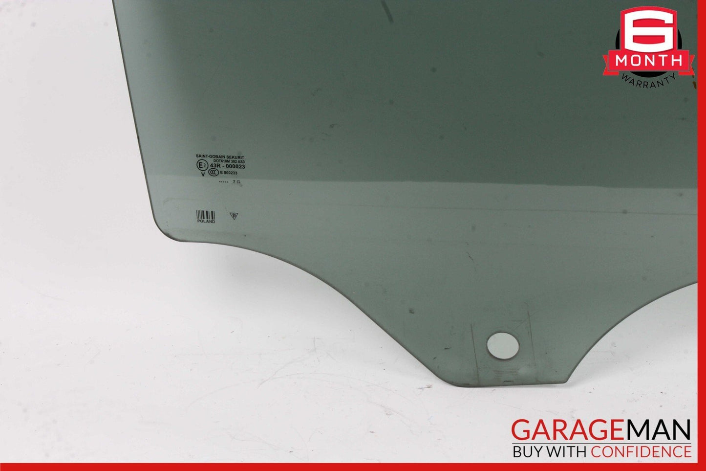 03-10 Porsche Cayenne S 955 957 Rear Right Side Door Window Auto Glass OEM