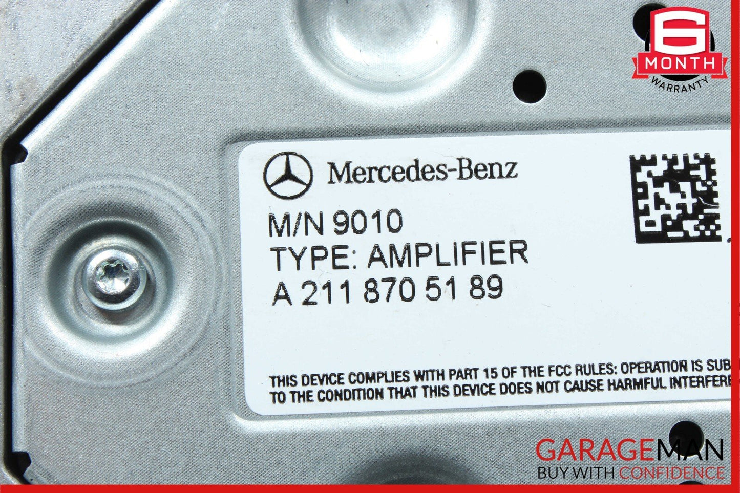 08-18 Mercedes X164 GL450 CLS550 ML350 Subwoofer Amp Amplifier Harman Becker