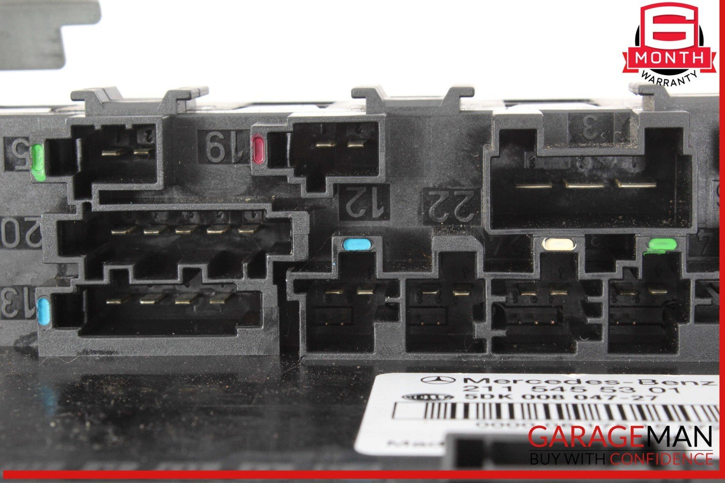 03-11 Mercedes W211 E63 AMG CLS350 Trunk Fuse Relay Box Control Module OEM