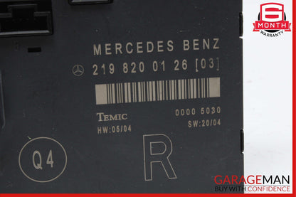 06-11 Mercedes W219 CLS500 Front Right Side Door Computer Control Module OEM