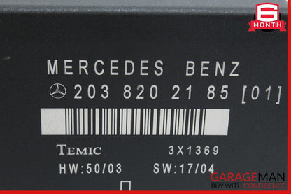 01-07 Mercedes W203 C230 C240 Door Control Module Rear Left 2038202185 OEM