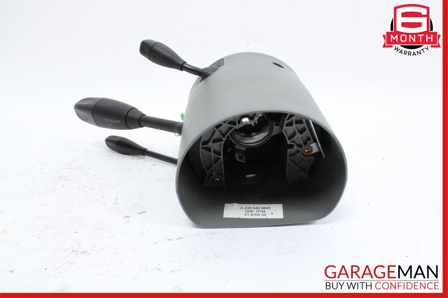 03-06 Mercedes R230 SL500 SL55 Steering Column Combination Switch Assembly Grey