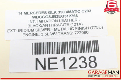 13-15 Mercedes X204 GLK350 Front Right Side Dash AC Air Conditioning Air Vent