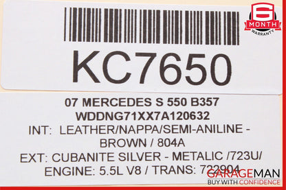 07-14 Mercedes W221 S550 CL550 Voice Language Communication Control Module OEM