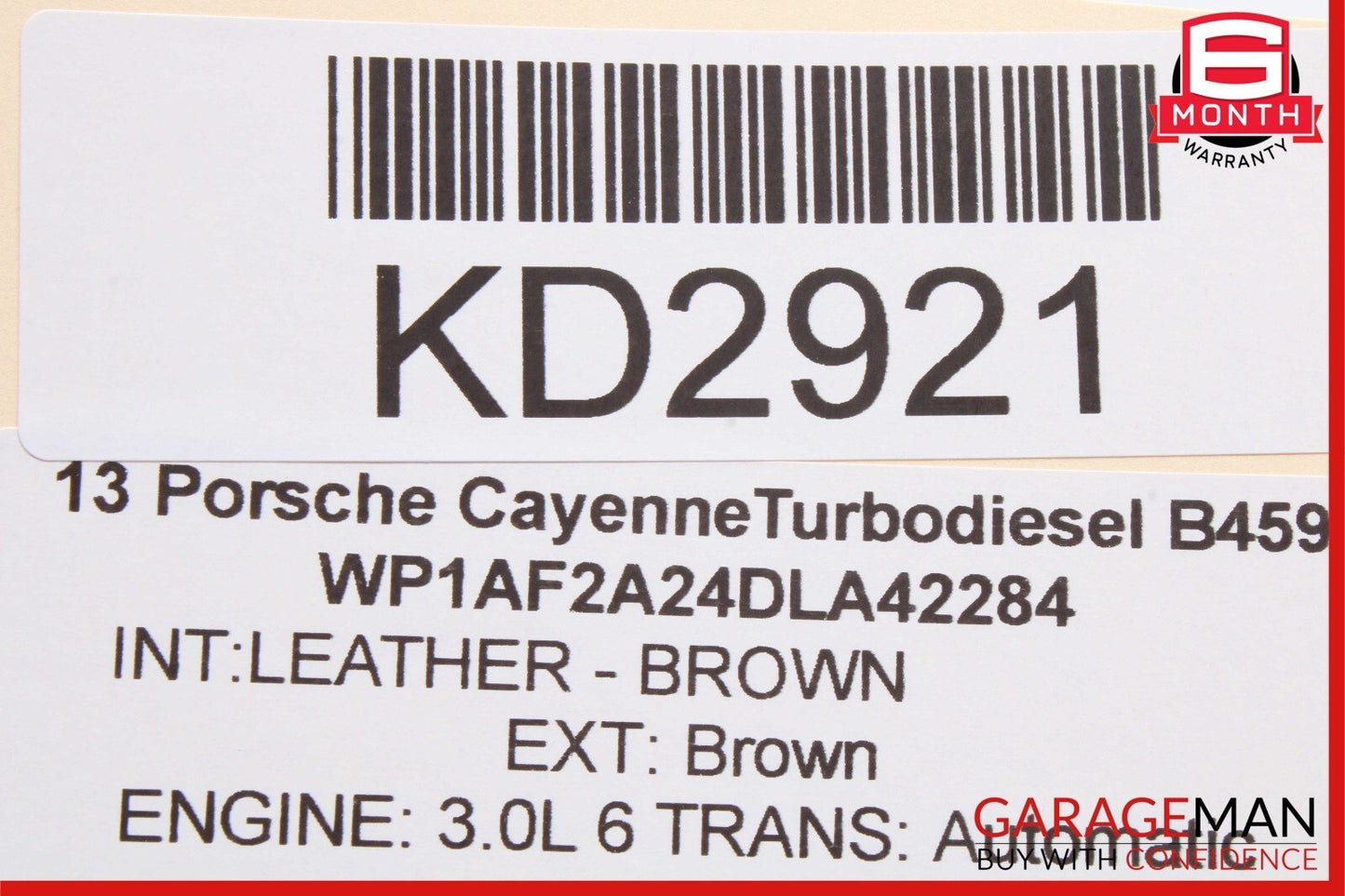 11-17 Porsche Cayenne 958 S Tire Pressure Monitoring System Control Module OEM