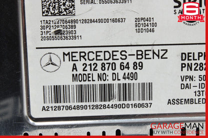 Mercedes X204 GLK250 E350 CLS550 Sirius Satellite Radio Receiver 2128706489 OEM