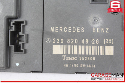 03-12 Mercedes R230 SL500 SL55 SL600 Front Right Side Door Control Module OEM
