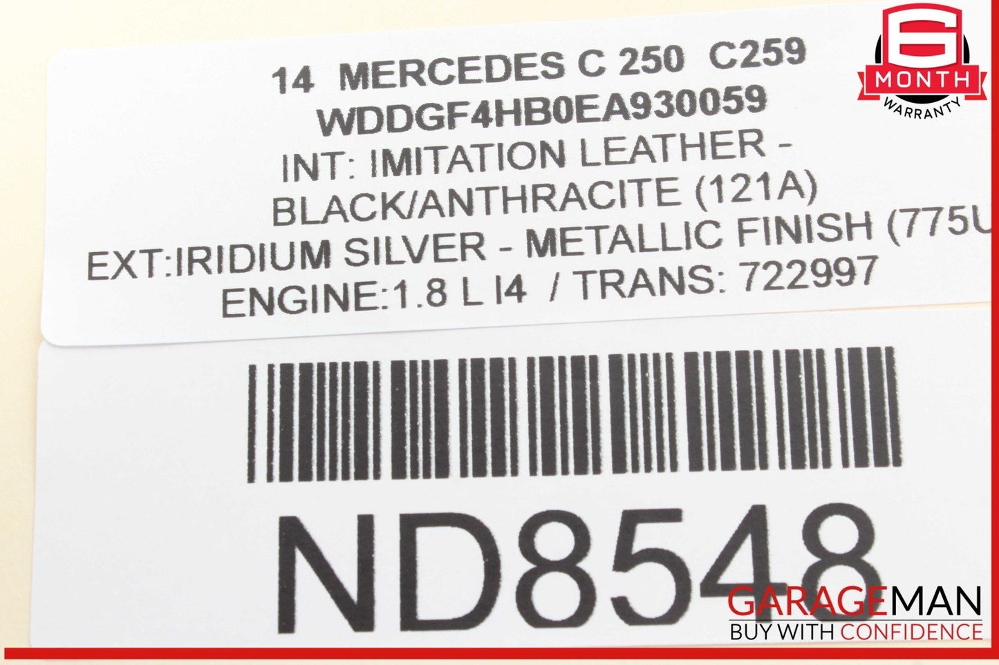 08-18 Mercedes W204 C250 C300 CLS550 Front Left Side Door Control Module OEM