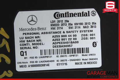 12-20 Mercedes W205 C300 C250 E550 SL400 Communication Control Module Unit OEM