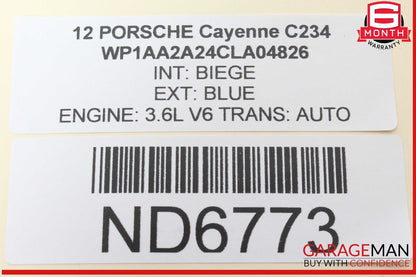 11-17 Porsche Cayenne 958 Front Left Driver Side Door Control Module OEM
