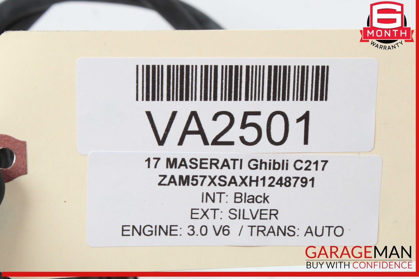 14-20 Maserati Ghibli Rear Left Driver Side Door Lock Latch Actuator OEM