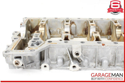 14-18 BMW X5 F15 X6 Crankshaft Crank Shaft Housing Lower Engine Block OEM