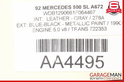 90-02 Mercedes R129 500SL Rear Left / Right Side Suspension Lower Control Arm