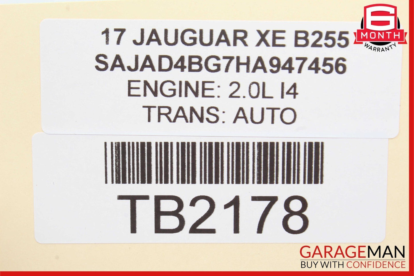 17-19 Jaguar XE Front Center Console Connection USB AUX Port Input Adapter OEM