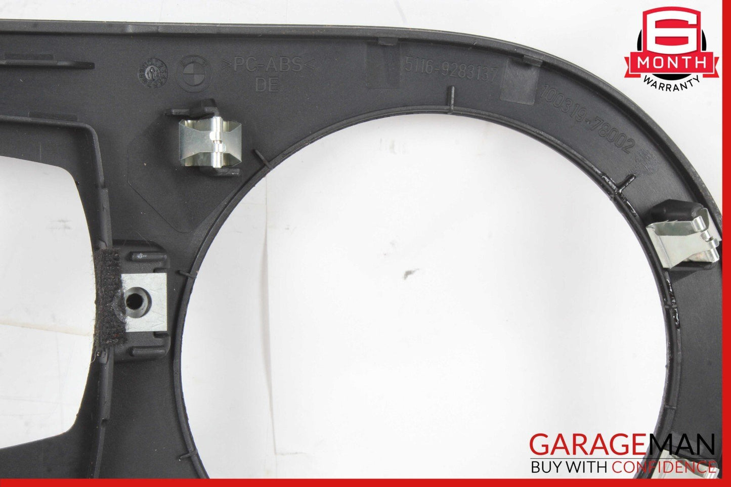 14-21 BMW i3 I01 Hybrid Front Center Middle Console Cover Plastic Trim Panel OEM